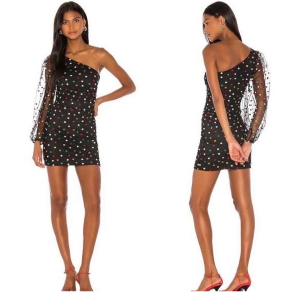 Camila Coelho Collection One Shoulder Dress